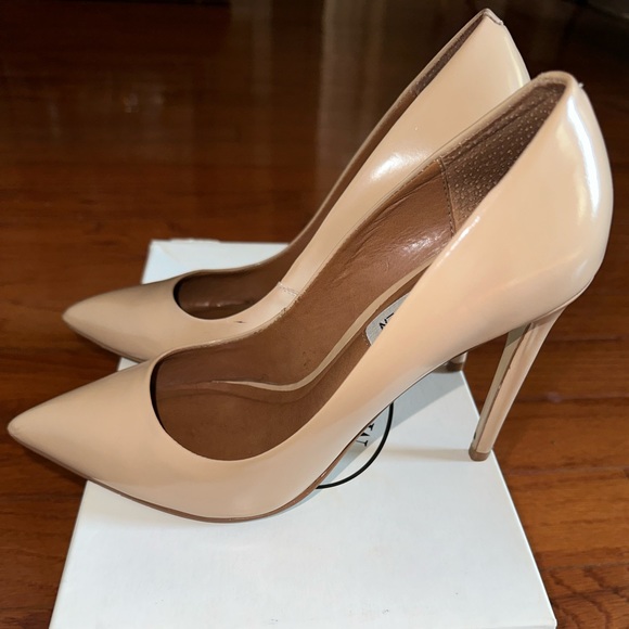 Steve Madden Proto Pump Blush Leather Size 7.5 - Picture 3 of 8